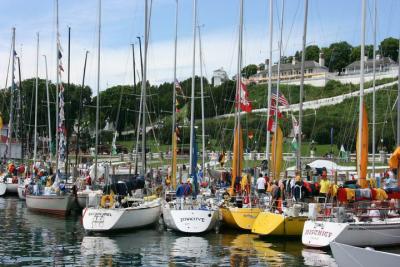 Sailboats in the Marina